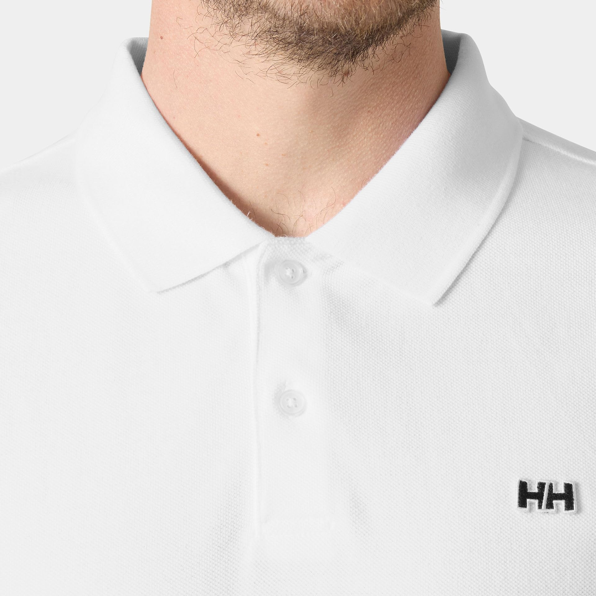 Helly Hansen Męskie polo Hudson, białe, L, biały, L