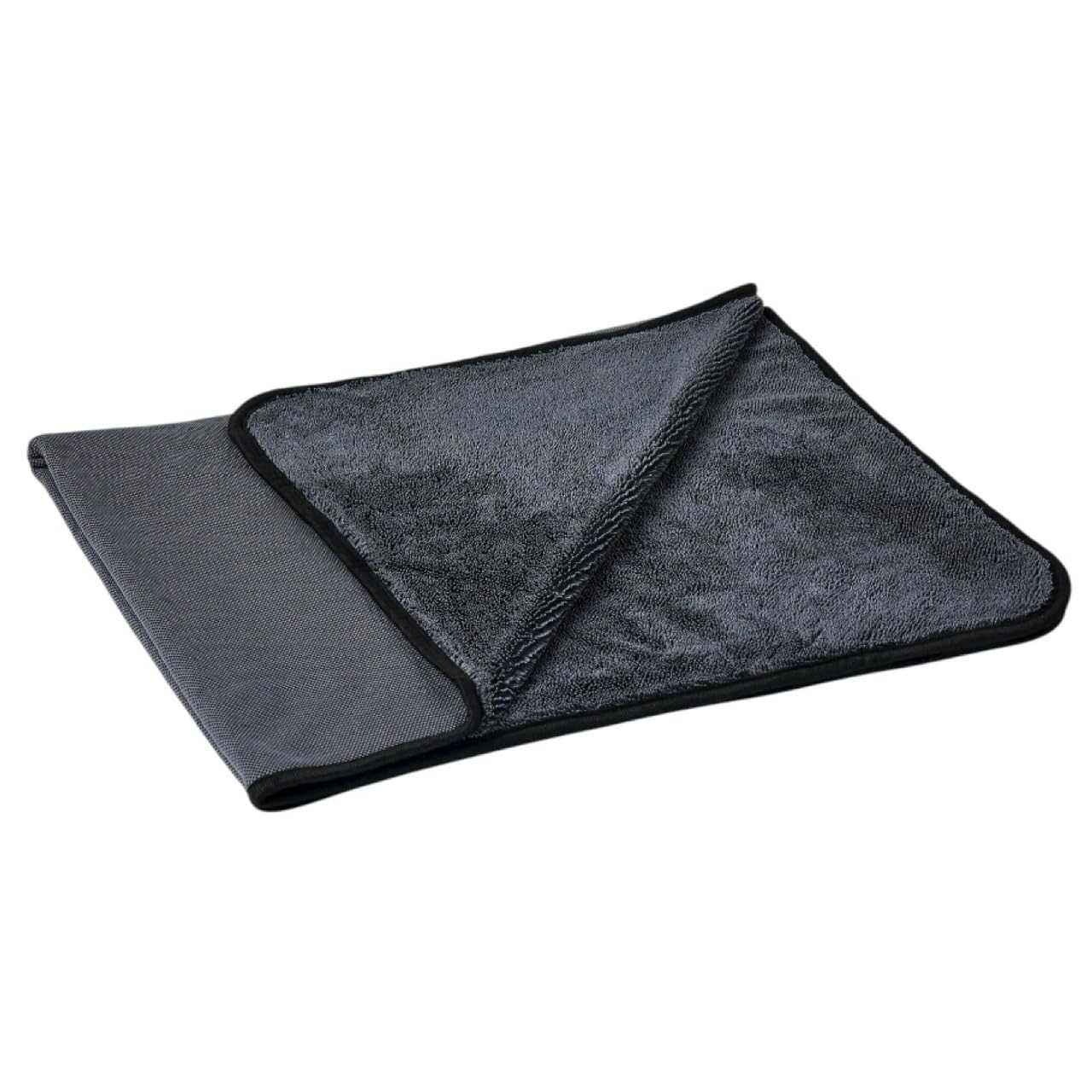 Glismoto Twisted Loop Drying Towel 70x90 cm – 600 GSM Premium Microfibre Car Drying Towel | Single-Sided Twisted Loop Design for Fast, Streak-Free Drying | Safe on All Surfaces