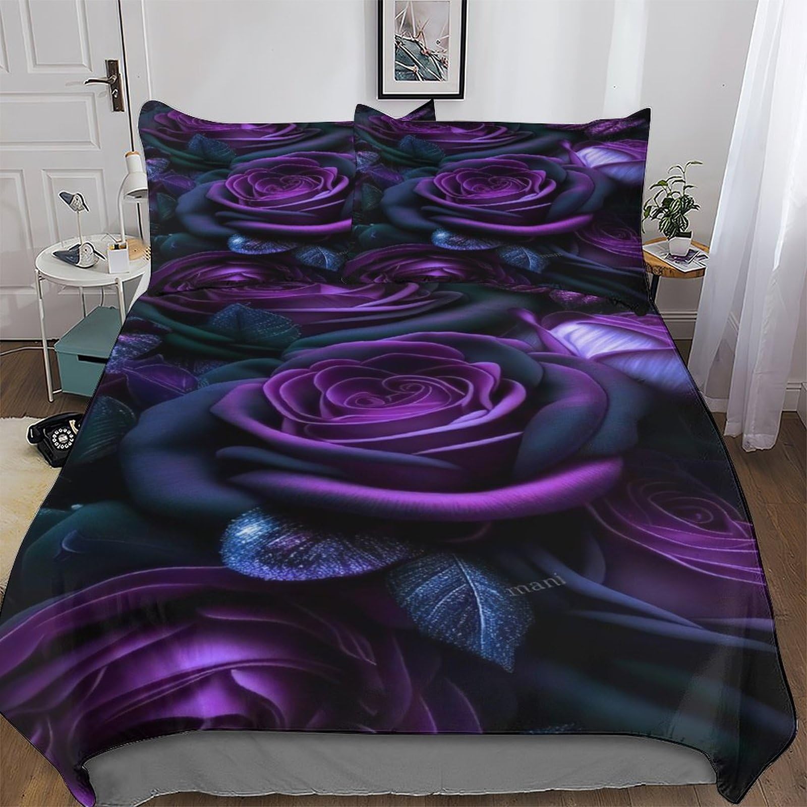 Ensemble doux 220x240 rose pour transformer la chambre d'une adolescente