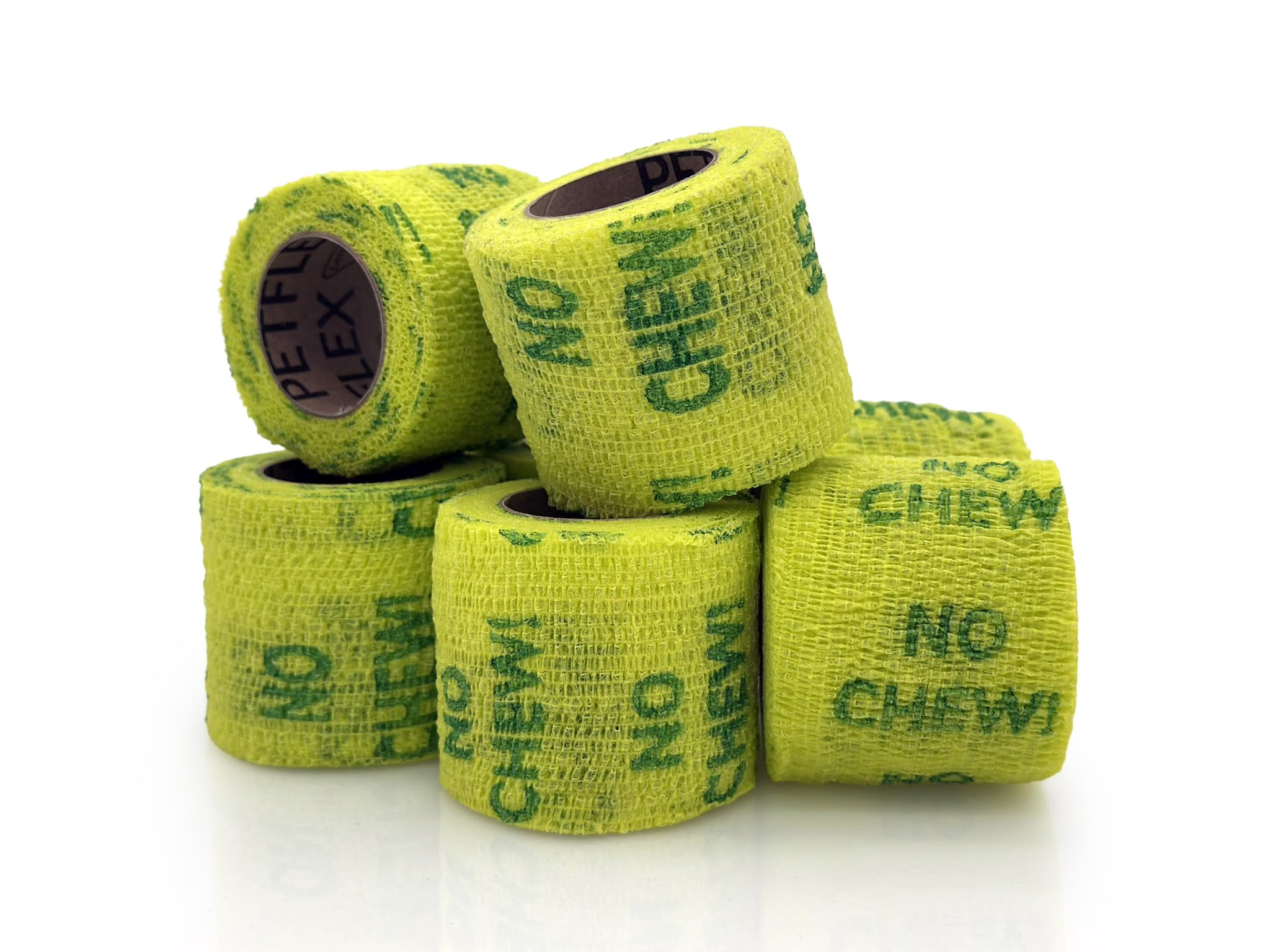 OVIK Health PetFlex No Chew Flexible Self-Adhering Elastic Bandage for Wound Care First Aid Wrap for Small Animals