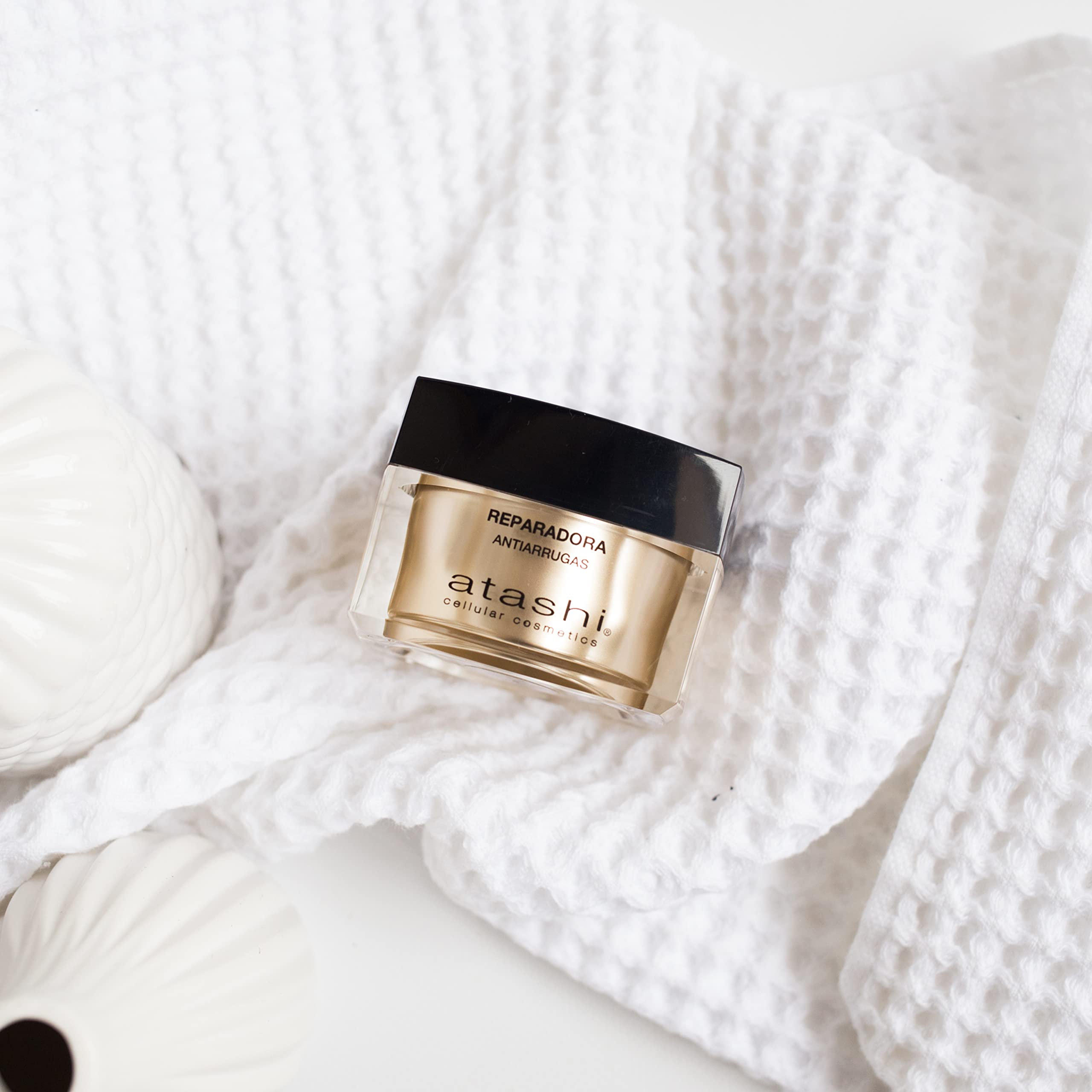 Atashi Anti-Età | Crema Riparatrice Antirughe | 50 ml