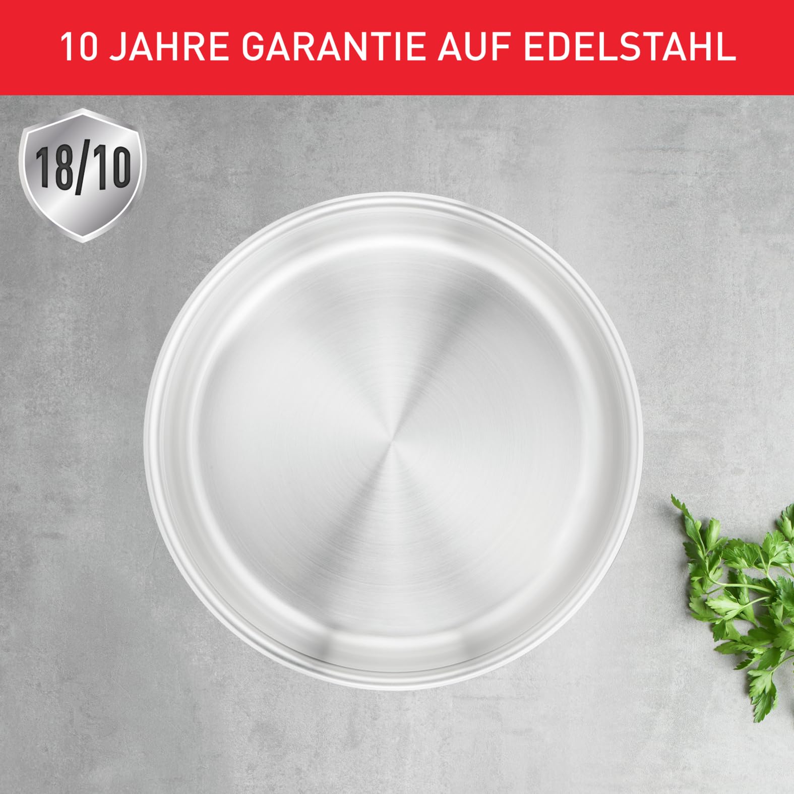 Tefal Ingenio Preference 4-teiliges Topfset Induktion, 16, 18, 20cm mit Griff, stapelbar, platzsparend, hochwertiger Edelstahl, für alle Herdarten geeignet, L898S4