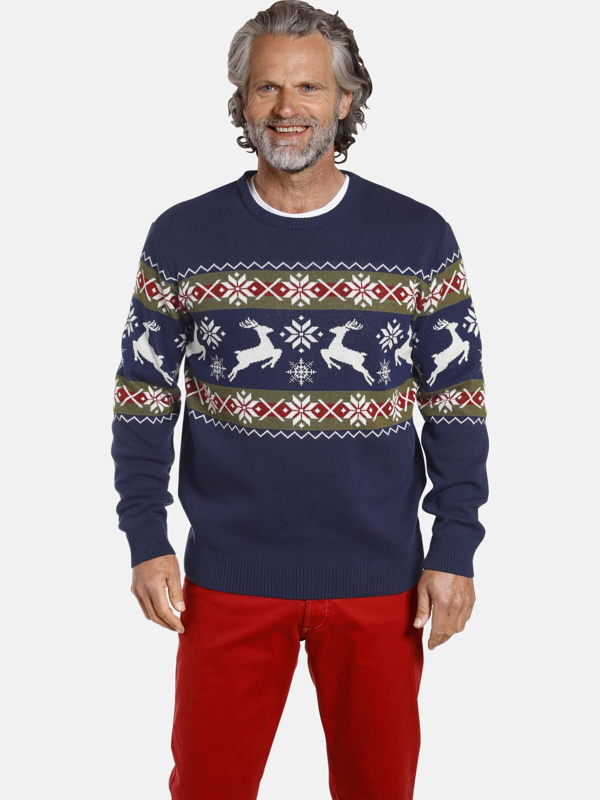 Jan Vanderstorm Herren Pullover Tore