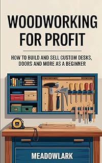 Woodworking for Profit: How to Build and Sell Custom Desks, Doors, and More as a Beginner