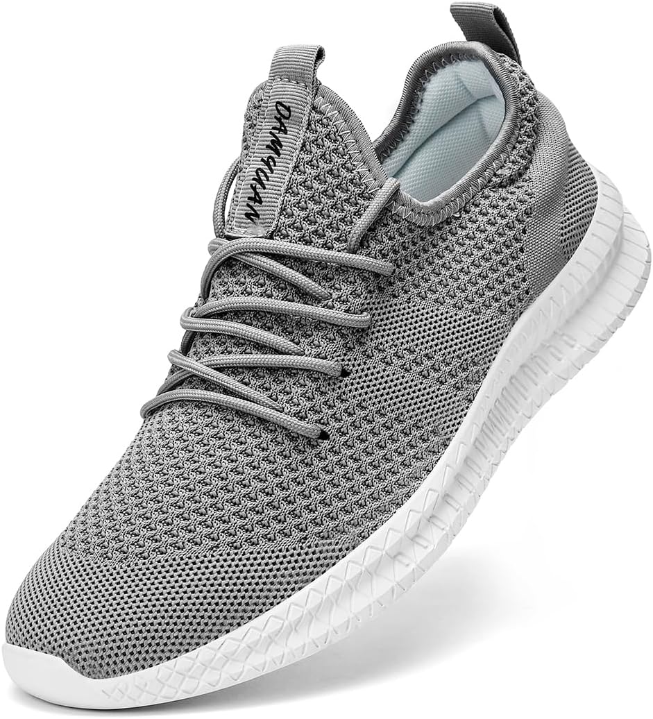 FUJEAK Womens Running Shoes Casual Slip on Walking Shoes Gym Workout Shoes Fashion Sneakers Non Slip Athletic Tennis Sports Shoes