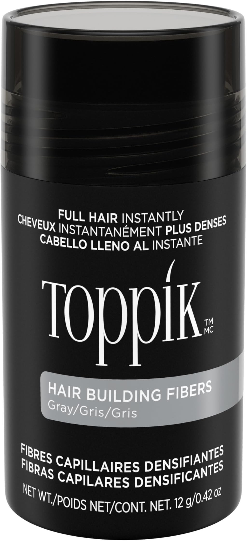 Hair Building Fibers, Fill In Fine or Thinning Hair Instantly Thicker, Fuller Looking Hair 9 Shades,4 size options