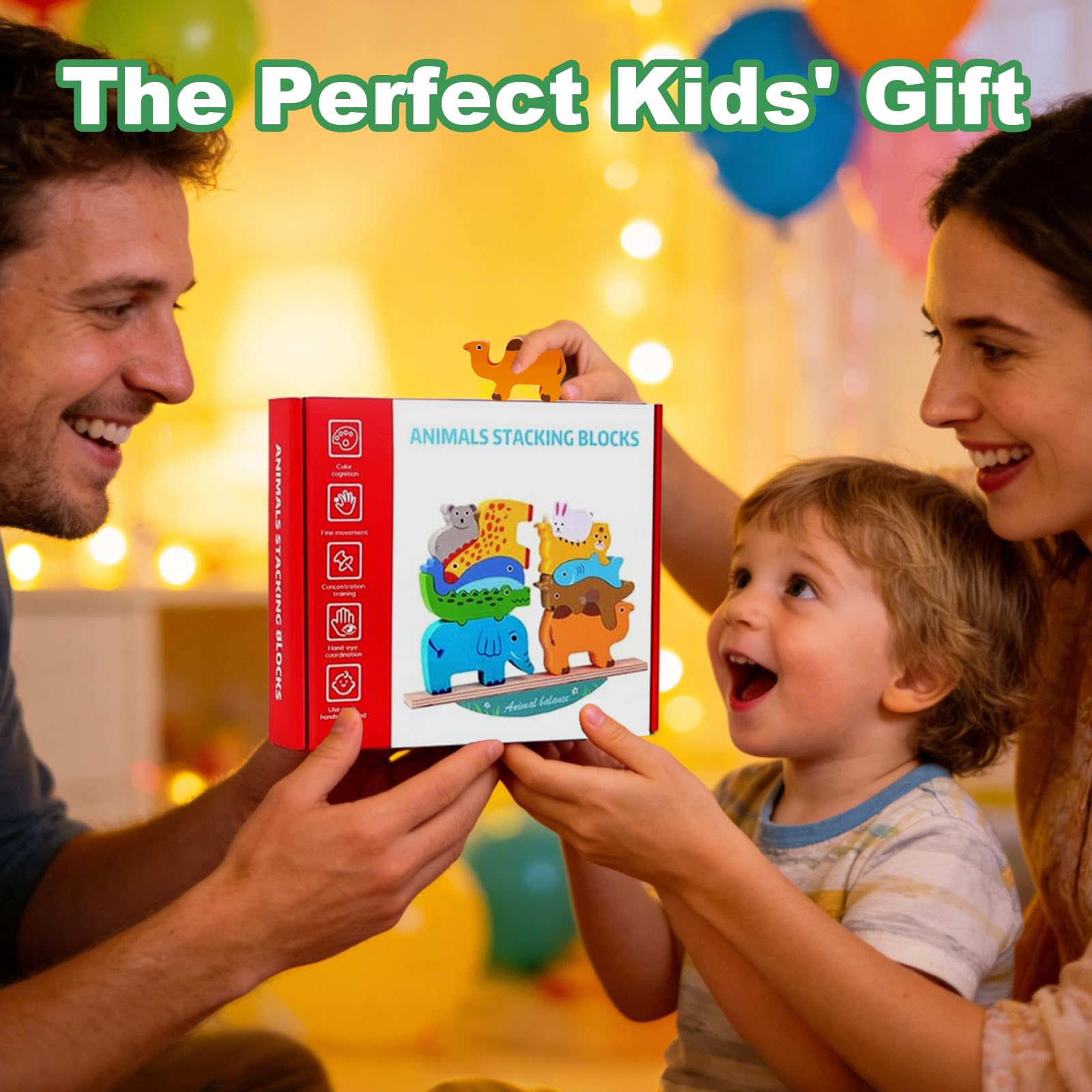 Juguetes Montessori Juegos Niños 2-6 Años, Madera, Educativos, Regalo