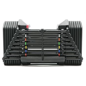 美品 POWERBLOCK50 パワーブロック 可変式ダンベル 50ポンド ① POWER BLOCK(USA) パワーブロック SP50 50ポンド(約23kg) 1ペア