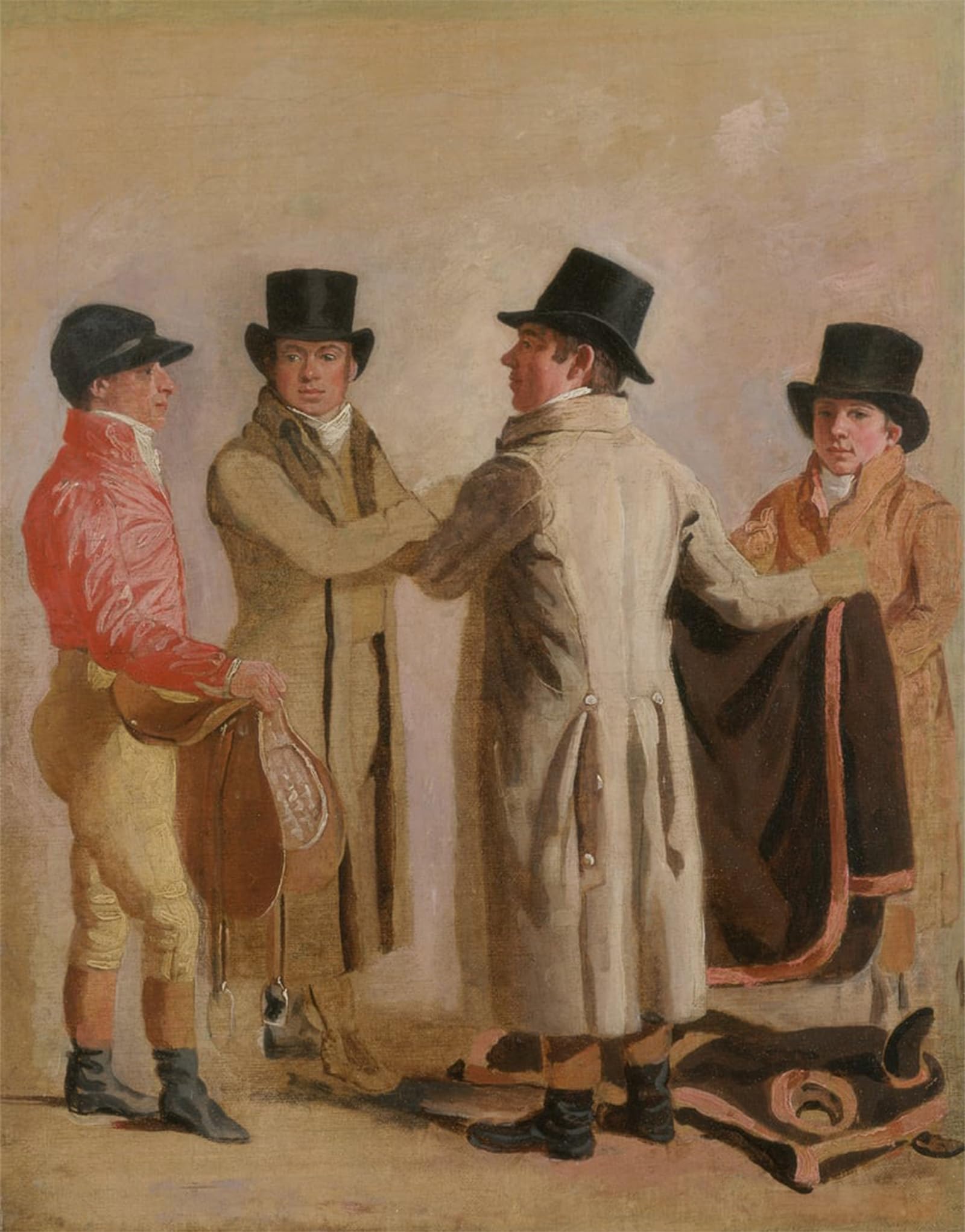 ARTXLXXBN Famous Prints Artwork Pictures Poster Painting Art Frank Buckle Wastel Robert Robson Und Ein Stallbursche by famous painiter Artwork Landscape Pictures for Home Decor 60x90cm
