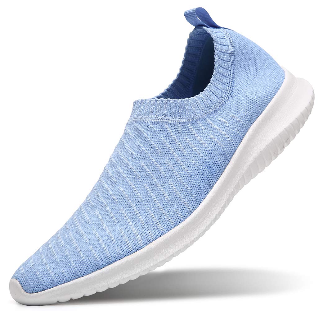 MAIITRIP Womens Comfort Elastic Sock Slip On Walking Lightweight Non-Slip Fall Shoes (Size:5.5-11)