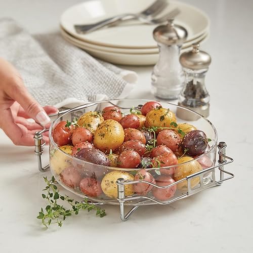 Miniatura 4 de gia'sKITCHEN 23610 - Salvamanteles, 8"x9"x2.5", plateado