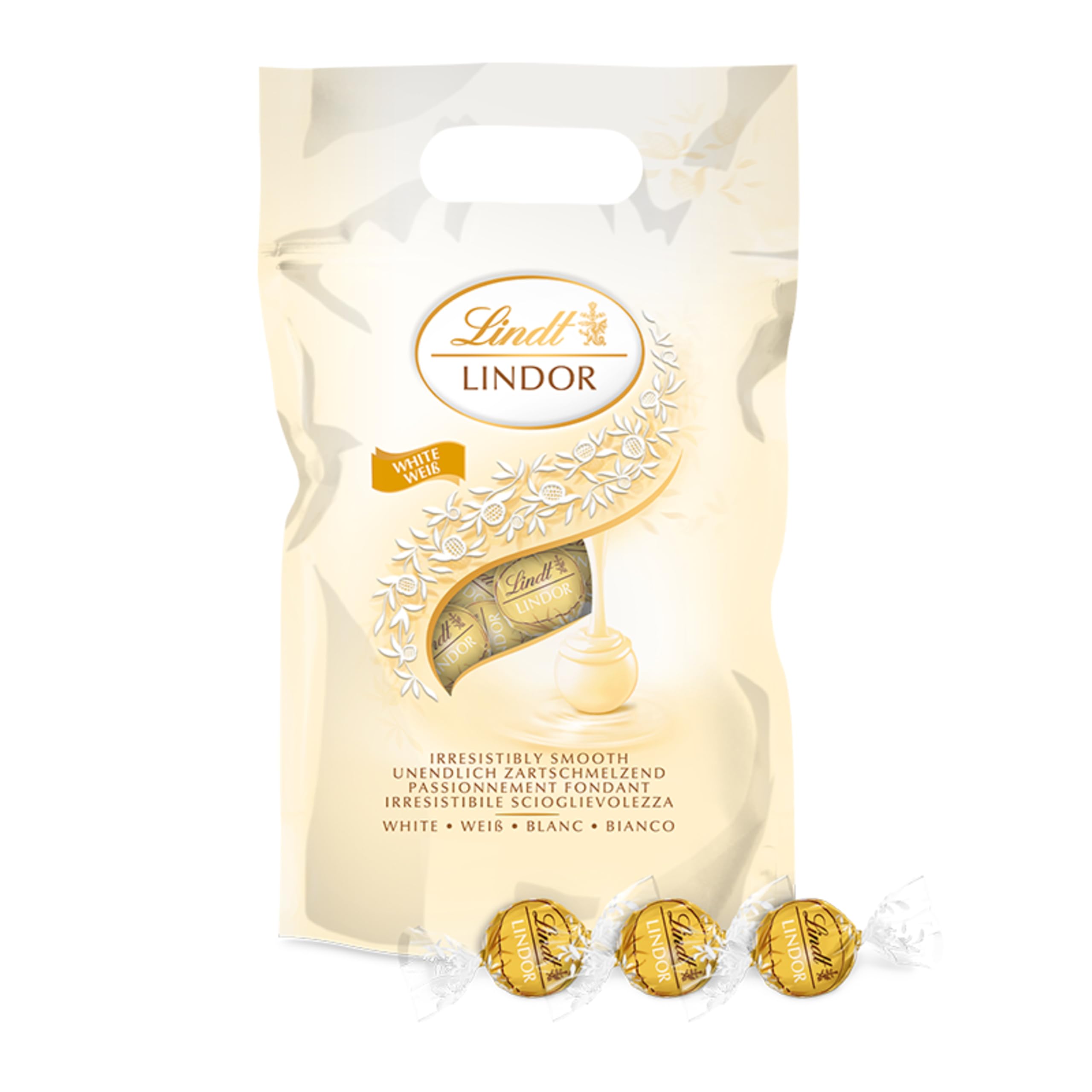 Lindt LINDOR bombones – 1kg, chocolate con leche, chocolate negro 70%, doble chocolate, caramelo sal, relleno de chocolate cremoso, surtido de chocolate — view 9