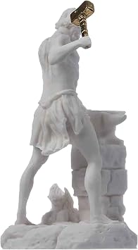 BEAUTIFUL GREEK STATUES Hephaestus God of fire, Metalworking and The Art of Sculpture 6.69
