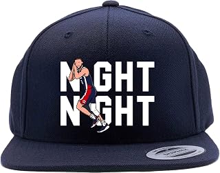 Snapback Navy USA Steph Curry Night Night Logo Hat