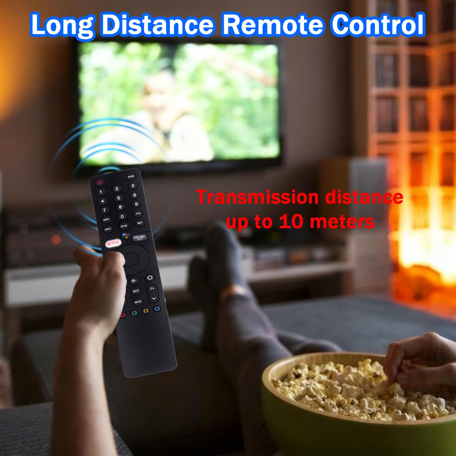 XMRM-19 Głosowa pilotka do telewizora Xiao-mi Smart TV serii P1/Q1, pilot Bluetooth z sterowaniem głosowym dla Xiao-mi 32 43 55 Q1 55 75 Seria Android Smart TV L32M6-6AEU L50M6-6AEU L55M6-6ESG