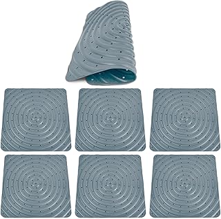Chicken Nesting Pads for Laying Eggs - Chicken Bedding for Nesting Box Pads for Chickens - Washable Nesting Pads for Chicken Coop - Nestign Box Liners (Gray, 6 Pc)