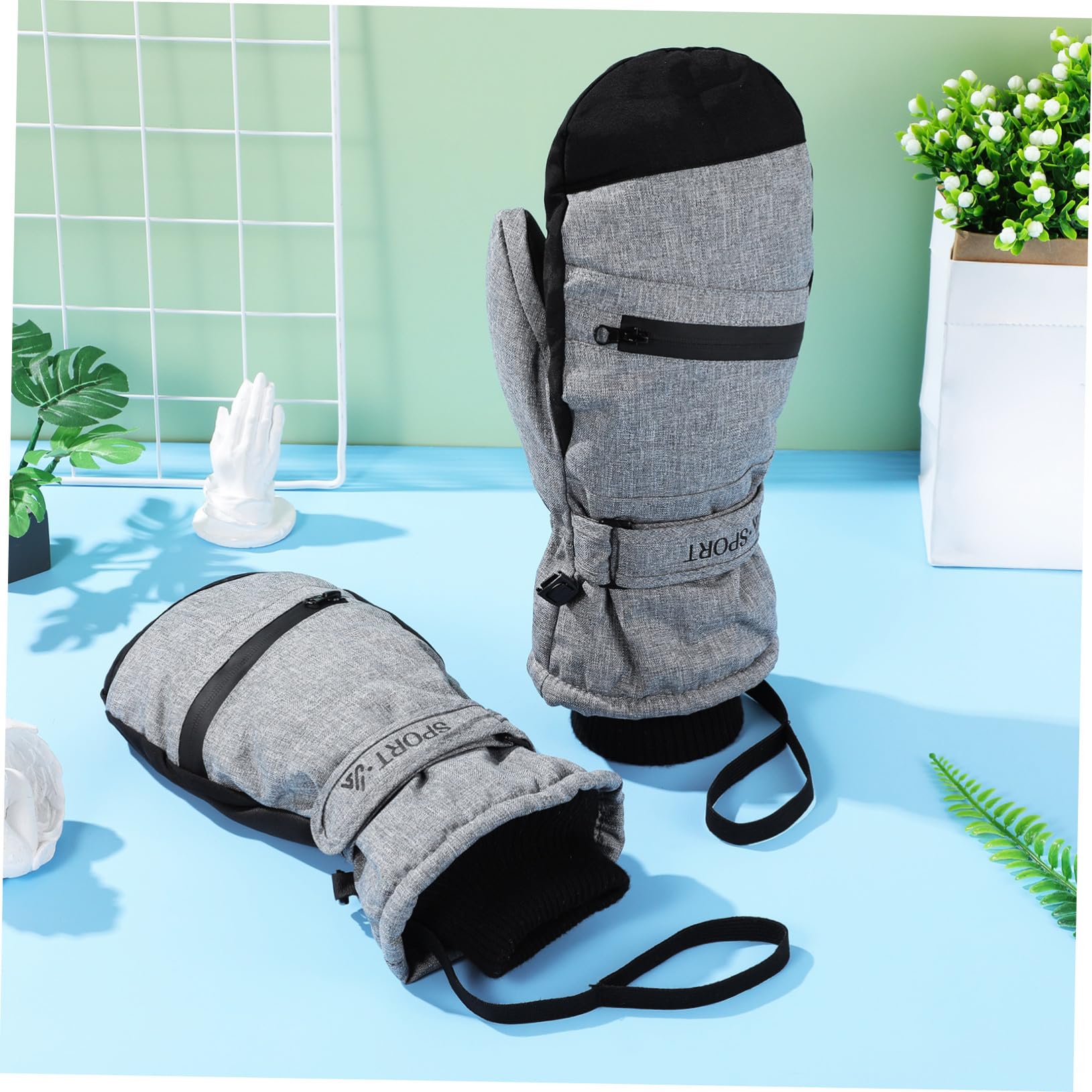 ifundom Guantes Térmicos Impermeables y Cortaviento para Mujer y Hombre Cálidos Pantalla Táctil para Esquí Senderismo y Actividades Invierno