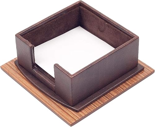 Miniatura 8 de MOOGCO Juego de escritorio de cuero, juego de escritorio de madera de nogal, producto de oficina, accesorios de oficina en casa, suministros de