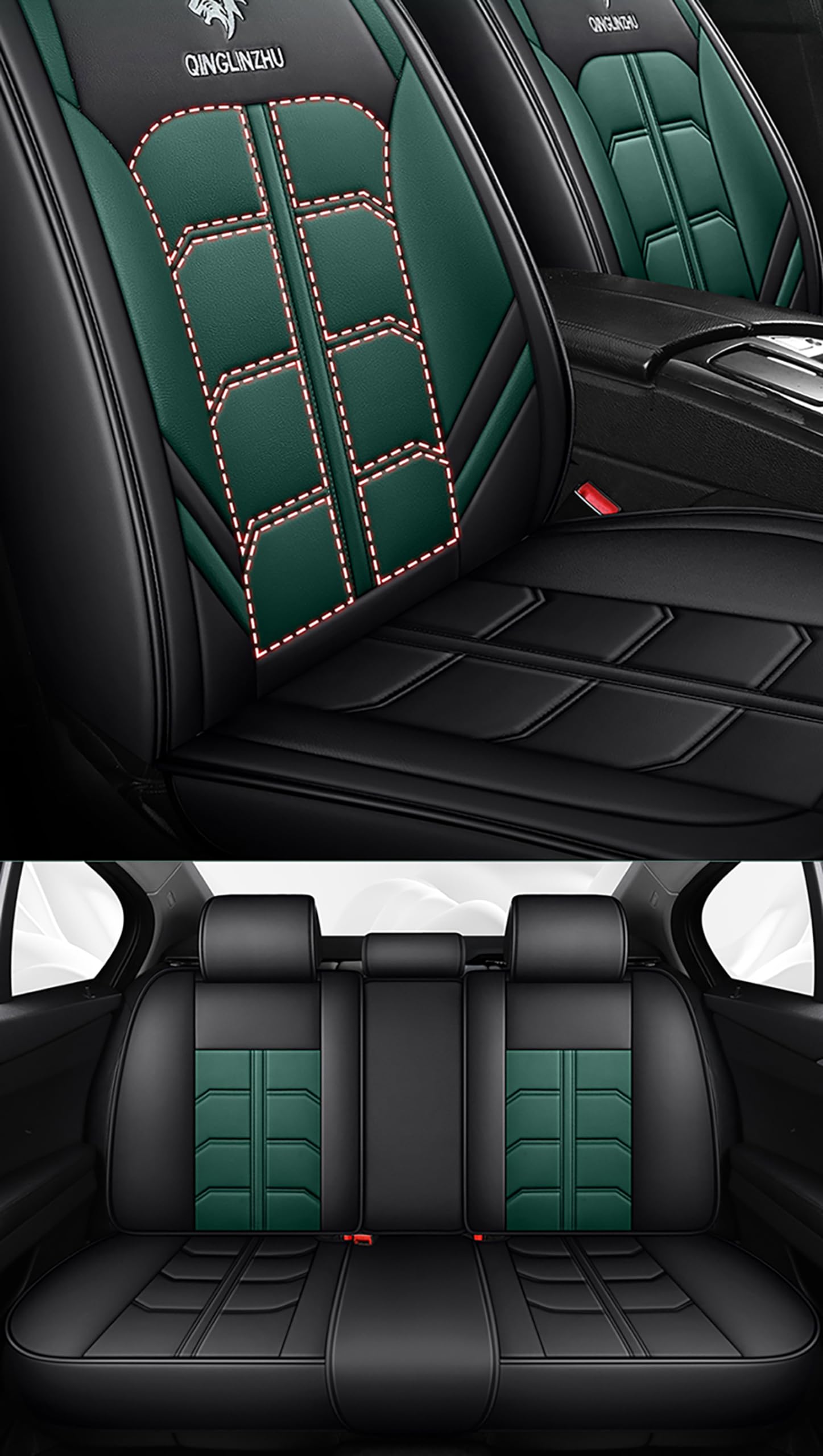 Set completo di coprisedili per auto Dodge Journey Nitro Ram 1500 Kaliber Ladegerät Challenger Avenger RAM 1500 2500