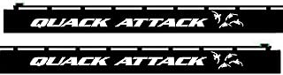 Waterfowl Decals Shotgun Barrel Decal - Quack Attack - SBD018 (White)