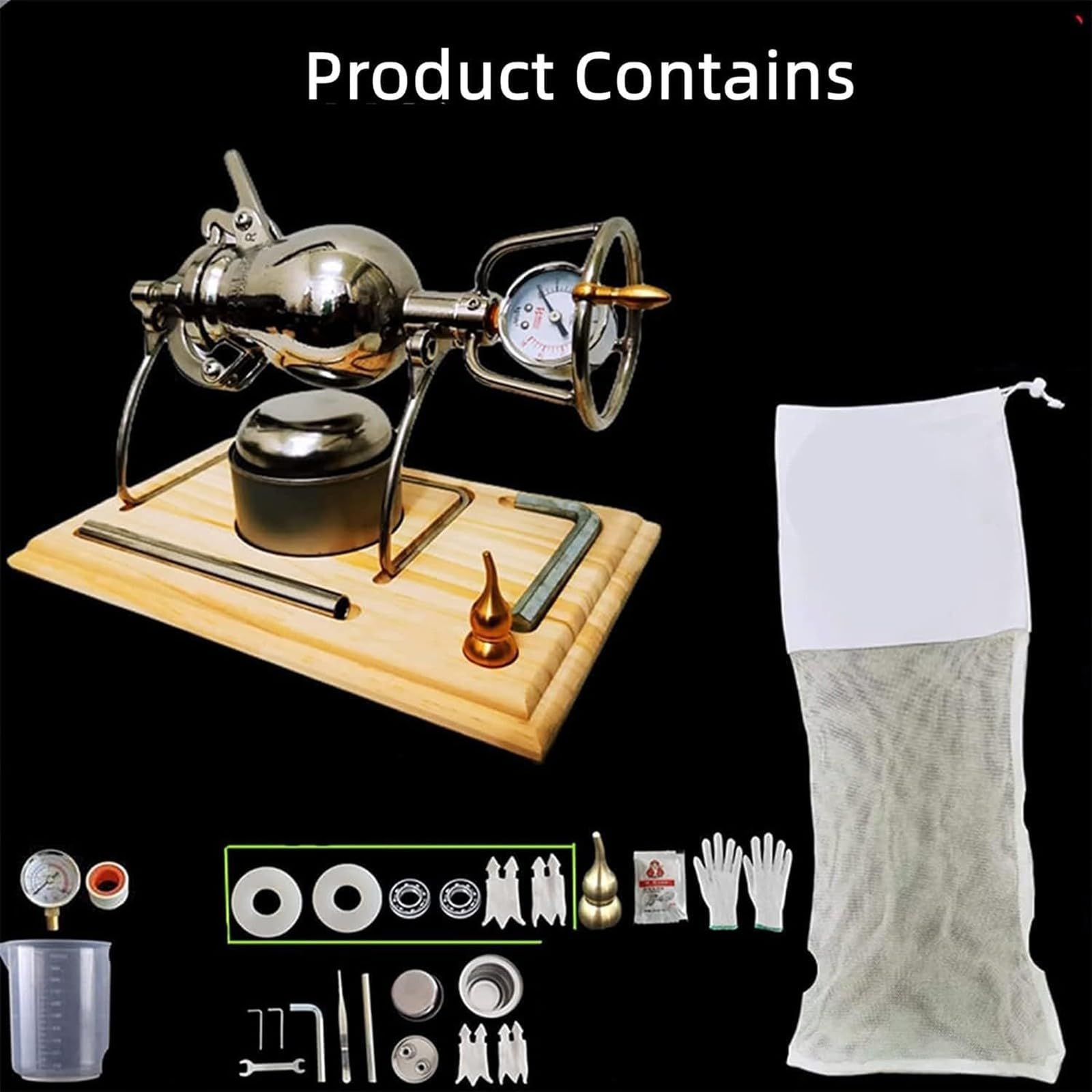 Popcorn Poppers Ręcznie Popcorn Chiński Tradycyjny Popcorn Maker Otwarty Ogień Ogrzewanie Popcorn Maker Stal nierdzewna Popcorn Popper Szybkowar Rodzinna Impreza (100 ml)