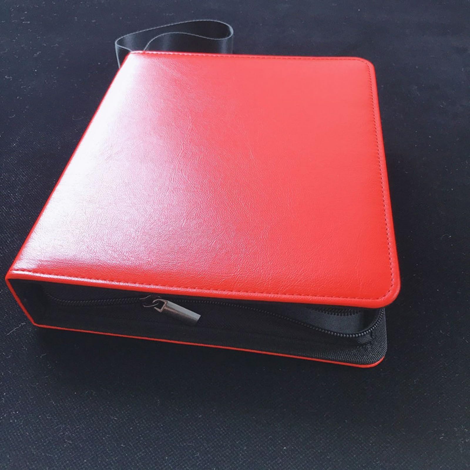 Porta carte per album da collezione double face per carte da gioco, rilegatura a doppio lato