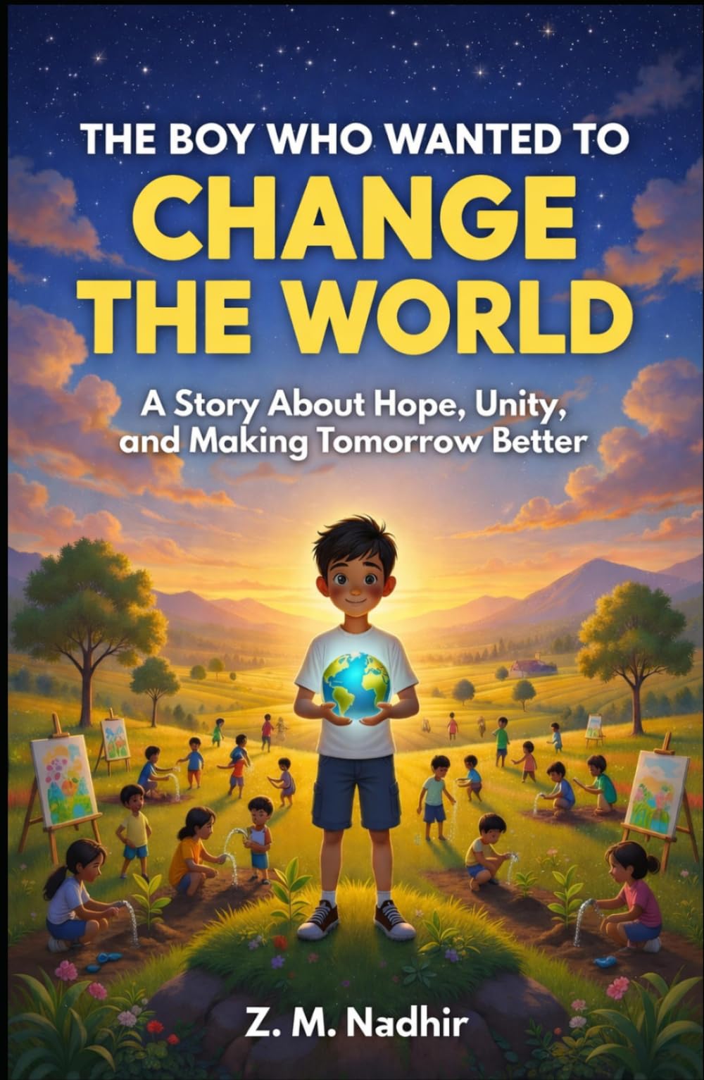 THE BOY WHO WANTED TO CHANGE THE WORLD: A Story About Hope, Unity, and Making Tomorrow Better