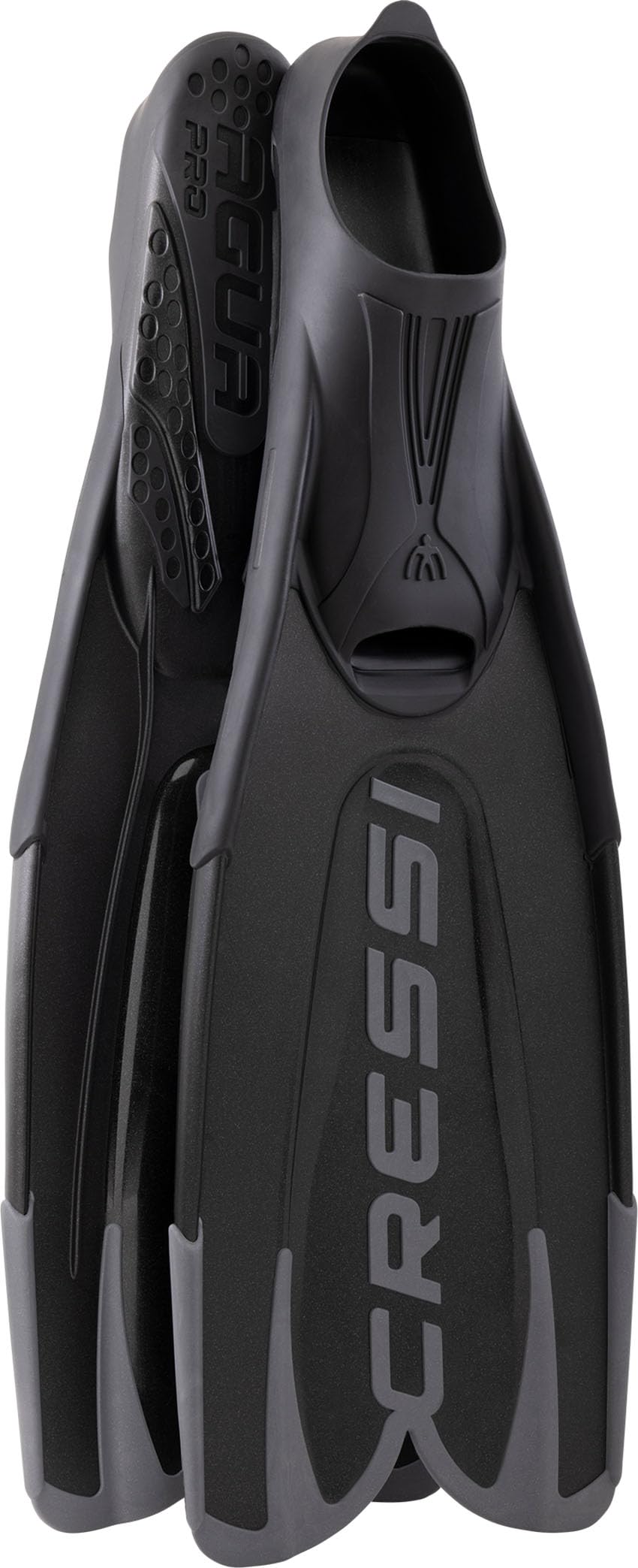 Cressi Agua PRO Fins - Pinna a Scarpetta Chiusa Ideale per Snorkeling Apnea Piscina Immersioni Grazie alla Sua Struttura Resistente e Affidabile Unisex Adulto