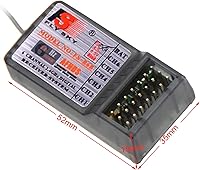 Vista 4 de FS-R6B 2.4Ghz 6CH Receiver for TH9X FS-CT6B FS-T6 Transmitter,frsky Receiver