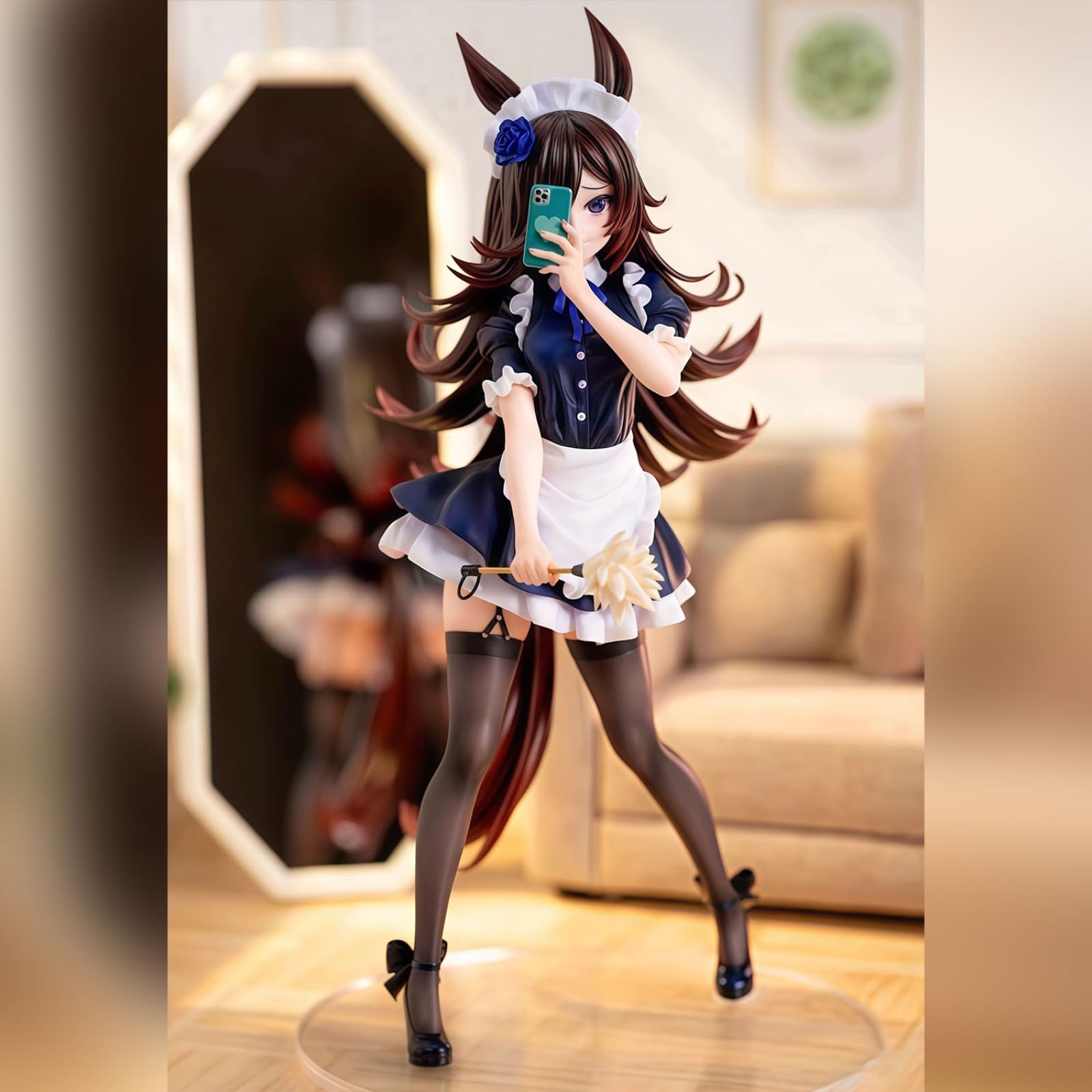 ウマ娘 ライスシャワー メイド 1/7スケール 塗装済み完成品フィギュア Amazon.co.jp: [YAYANA]ウマ娘 ライスシャワー メイド服フィギュア