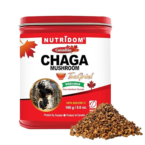 NUTRIDOM CHAGA Mushroom Tea Molind_Wild Harvest_5.64 oz