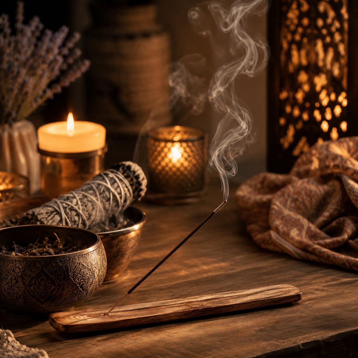 Satya Sai Baba Nag Champa Bâtonnets d'Encens 45 g Encens Indien Classique Méditation Yoga