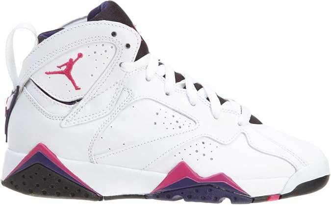 Amazon.com: Nike Niña Air Jordan 7 Retro (GS) Big Kids 442960 – 117 (6,5 m  US Big Kid, color blanco/fireberry-black-night Azul) : Ropa, Zapatos y  Joyería