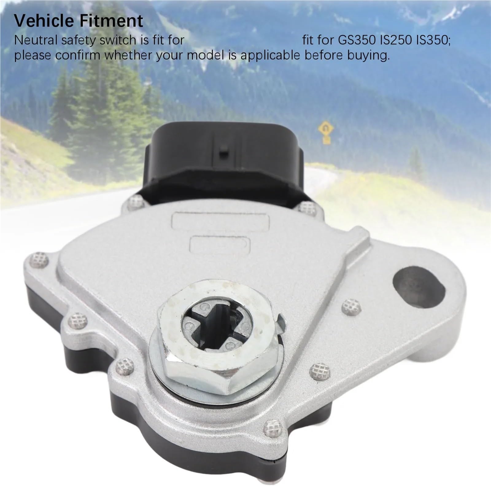 Interruptor de seguridad neutral 8454071010, construcción resistente al desgaste, repuesto apto Compatible con Tacoma FJ Cruiser Interruptor de seguridad neutral