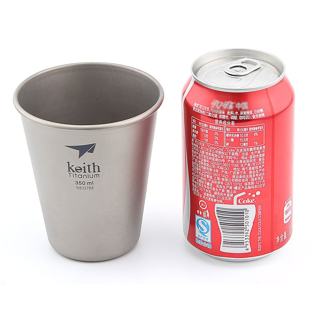 Keith 320ml-450ml Titan Tasse Bier Camping
