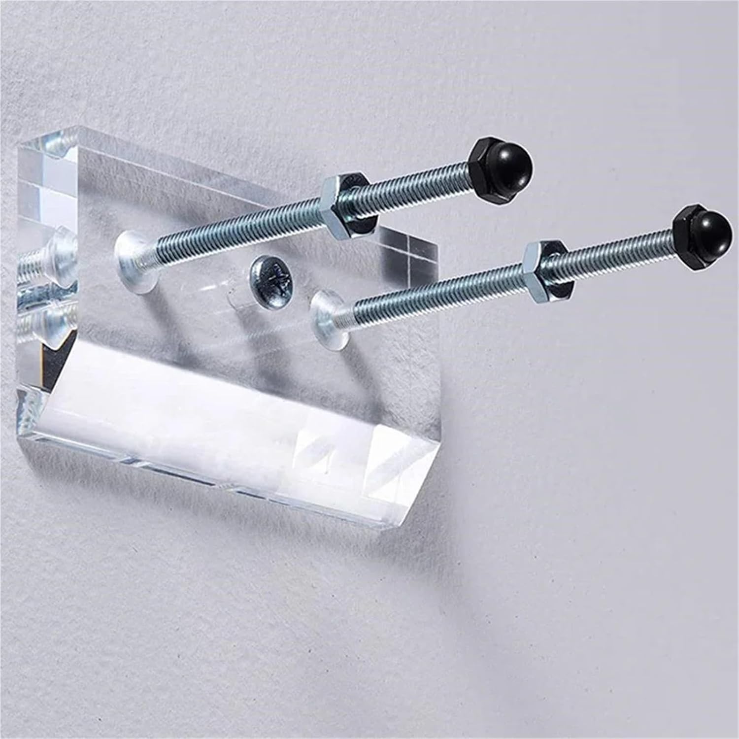 Applicable 10pcs Wall Mount Skateboard Display Stand Indoor Floating Storage Holder Rack Transparent Acrylic Longboard Hanger