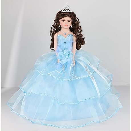 "12" Quinceanera Doll with Umbrella"