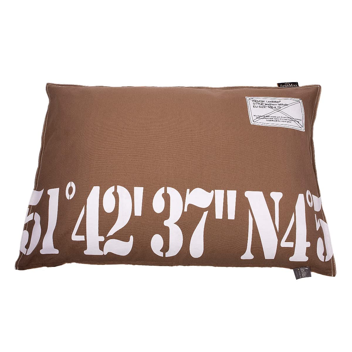 Lex & Max COVER RECT. NUMBER 51-42 100X70 TAUPE