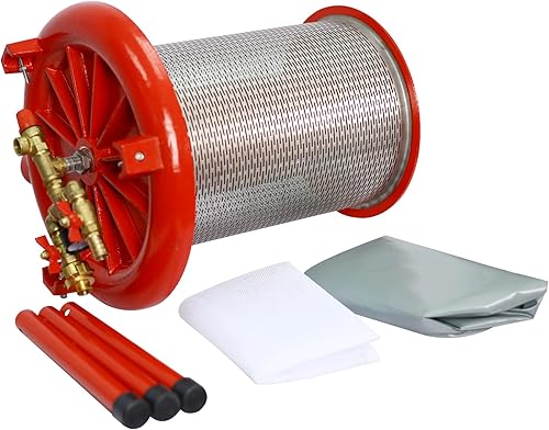 Miniatura 8 de Prensa hidráulica de vino de frutas de 5.3 galones20L de sidra de manzana, trituradora de uva de acero inoxidable para cocina con bolsa de filtro,