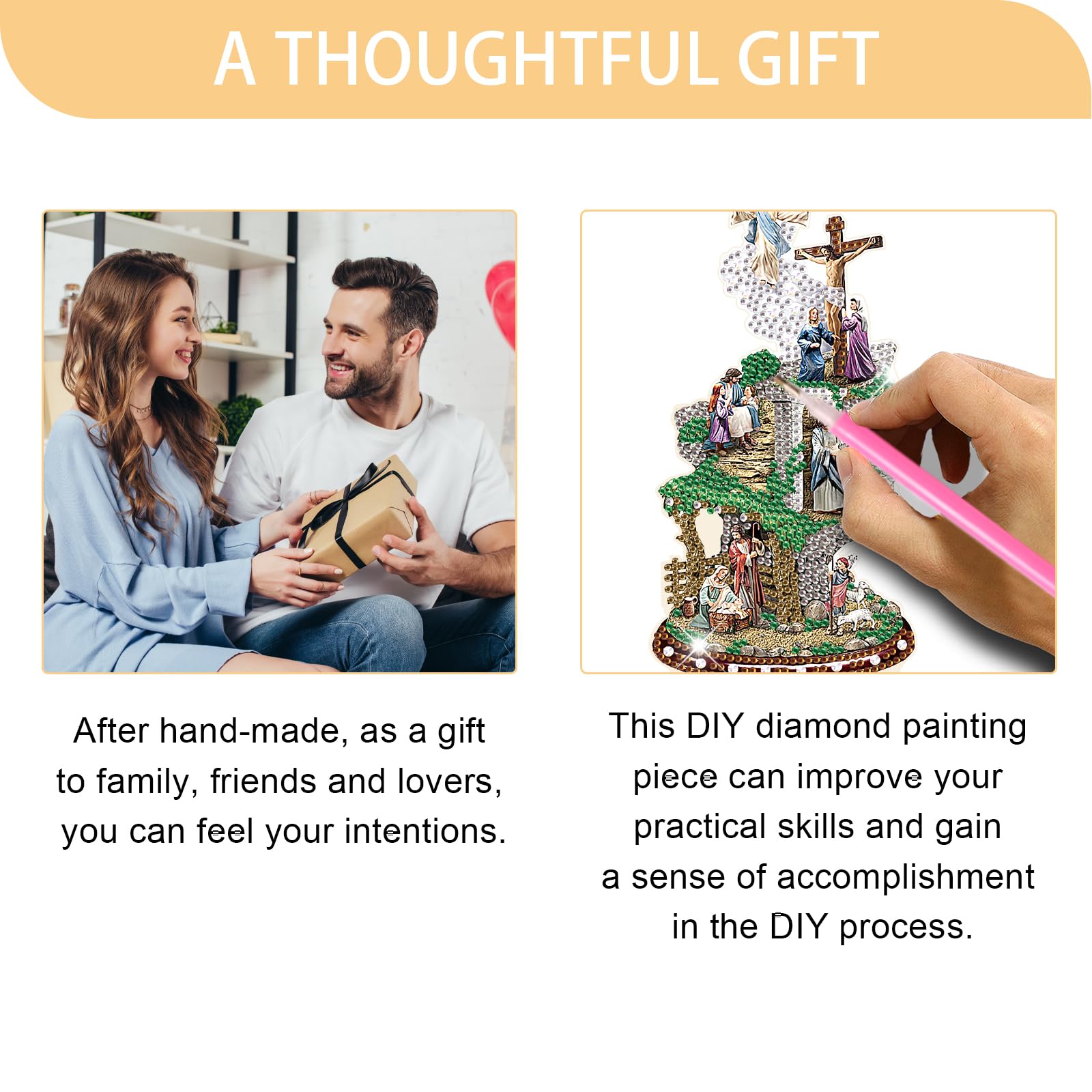 Diamond Painting Ornement De Table Diamant Painting