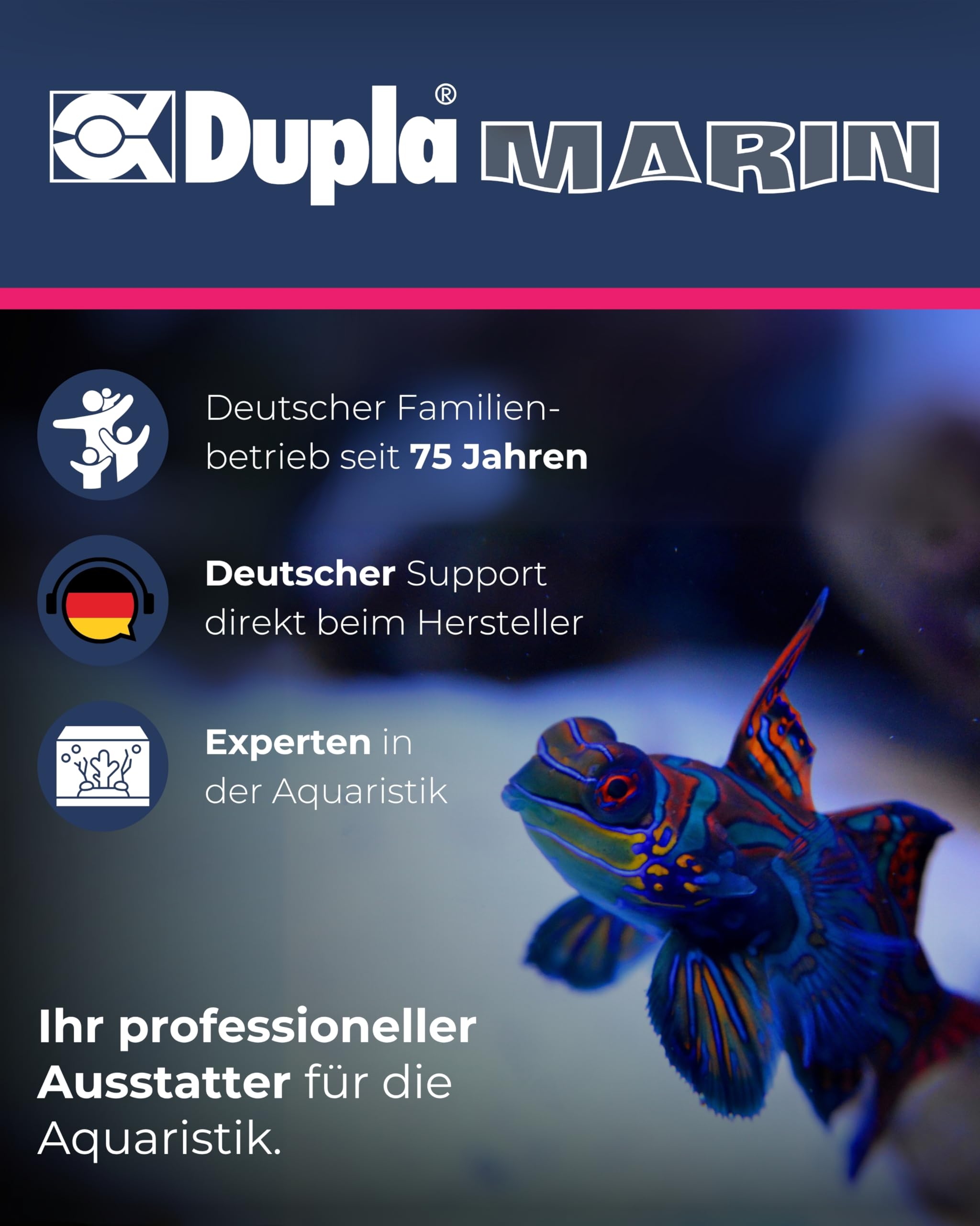 Dupla Marin Silent Nano Waver 1.500 I Strömungspumpe mit 1.500 l/h Durchfluss I Leise & leistungsstarke Aquarium Pumpe für Meerwasser & Süßwasser I Natürliche Wasserbewegung