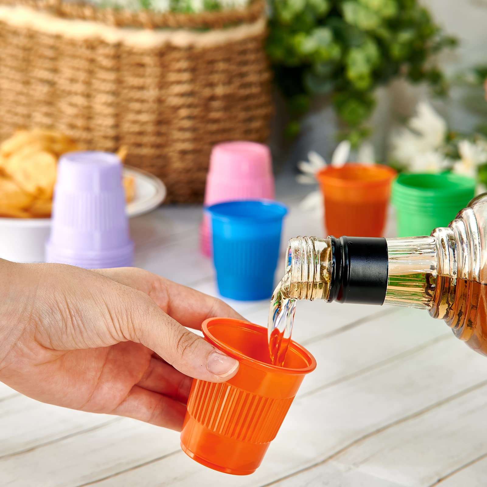 Amazon.com: Lilymicky 500 Pack 3 oz Plastic Party Cups, Disposable Bathroom  Cups in Assorted Colors Can Be Used for Tasting Jelly Party Shot : Toys &  Games