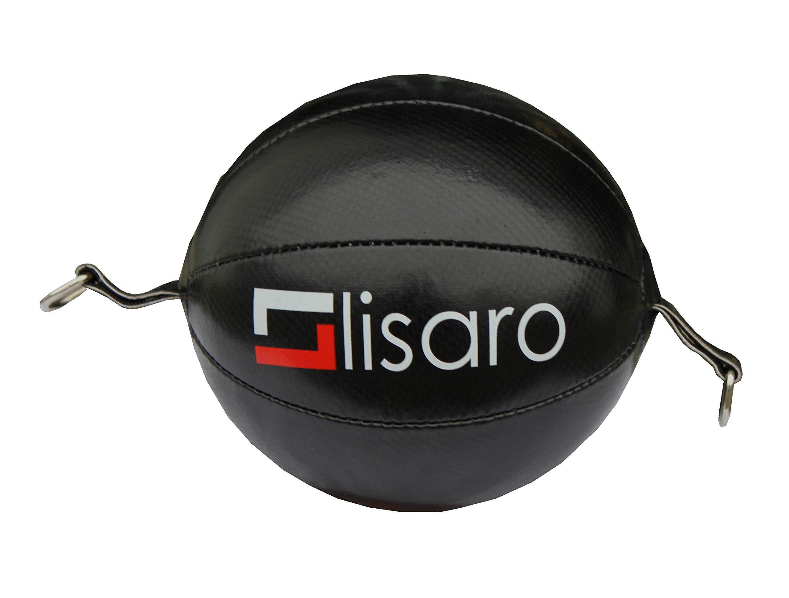 LISARO Boxen Doppelendball, Boxbirne, Punchingball Schlagbirne Kunstleder PU, Speed Ball mit 2 Gummibänder.
