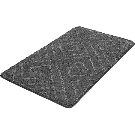 Elegantes Kleine Wolke Badteppich Grau 70x120 Bild