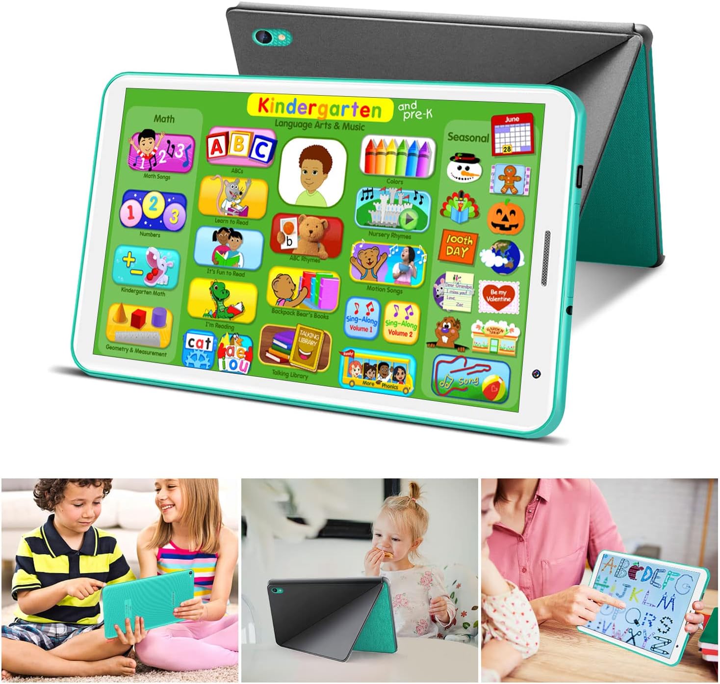 Tablette Graphique Tablette Dessin Enfant LCD Big Minds - 20 Pochoirs - Ardoise Magique Effaçable - Jouet 4 Ans+ Jouet Enfant 4 Ans