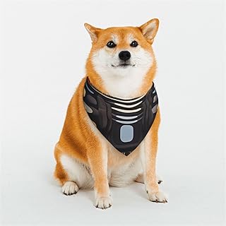 Interior de la nave espacial de alta tecnología para mascotas, elegante bufanda triangular para oferta, accesorio para mascotas, pañuelo lavable para mascotas, para niñas, niños, perros o gatos
