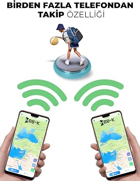 PLUS TAG IOS & Android Uyumlu Airtag Akıllı Gps Takip Cihazı (siyah)
