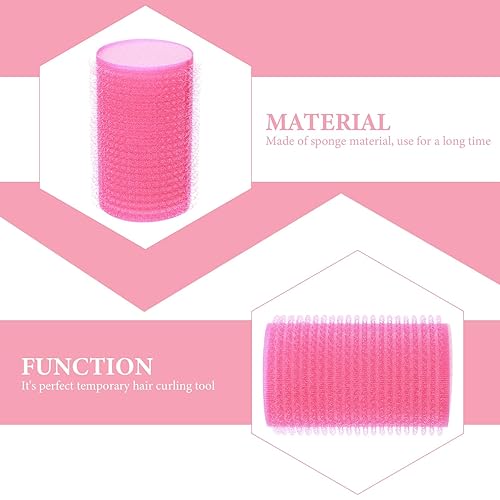 Miniatura 3 de Uonlytech 12 rodillos de espuma para el cabello, rizadores de esponja para el cabello, rodillos de autoagarre para el cabello, herramientas de