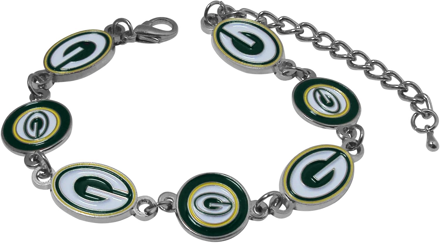 NFL Logo Bracelet | Sports Fan Jewelry Gift | Fashion Jewelry | Birthday & Holiday Gifts for Women and Girls