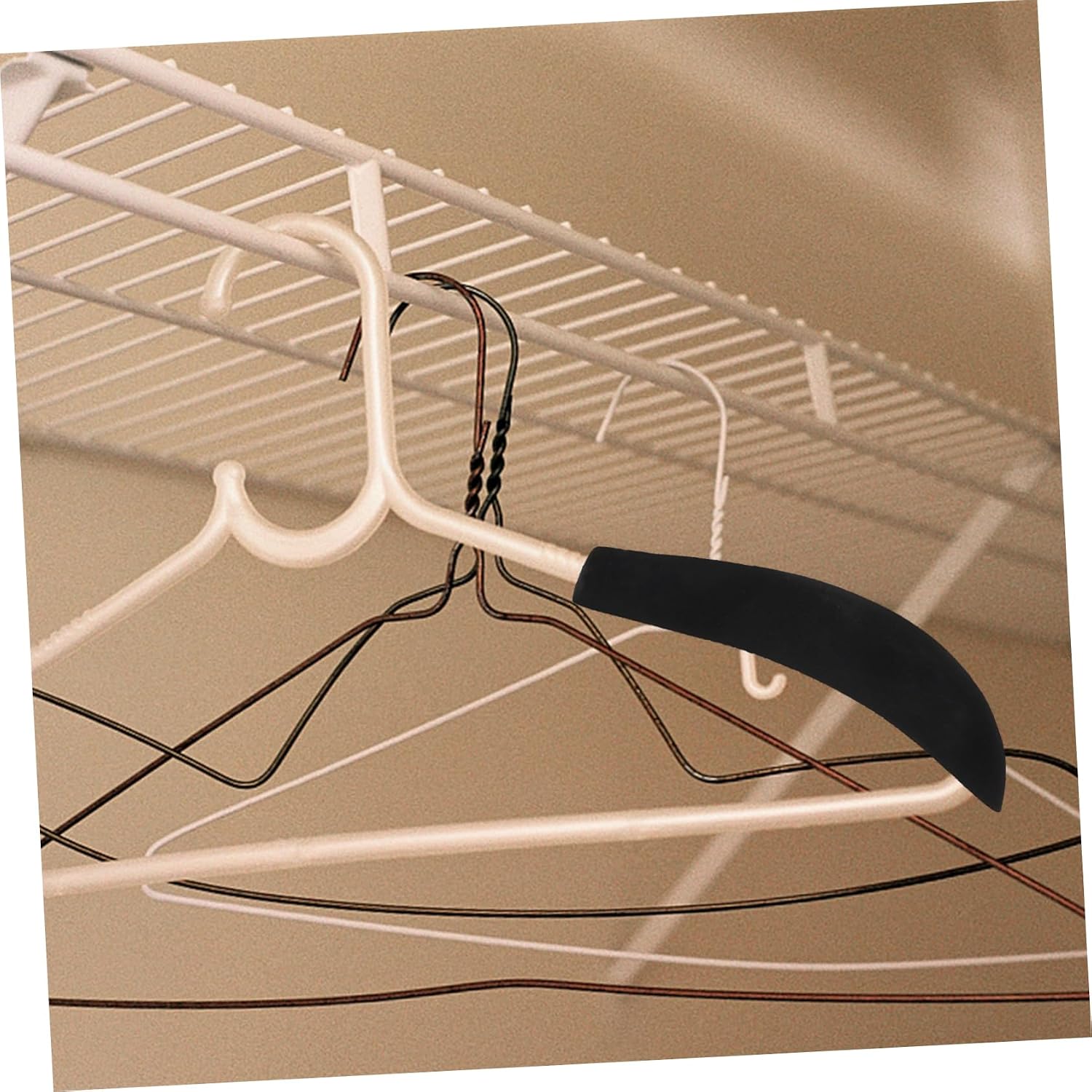 10pcs Clothing Hanger Shoulder Forms Flocked Non- Shoulder Pads for Suits and Sweaters Thickened Design Easy to Use Hanger Accessories